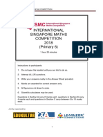 P6 ISMC 2018 - W Answers