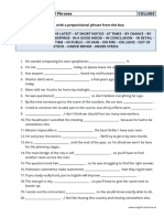 B2 Prepositional Phrases COLL003: WWW - English-Practice - at