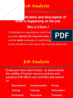 JOB ANALYSIS Fundamentals