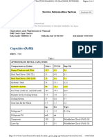 Capacities (Refill) : Operation and Maintenance Manual