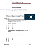 P ' R O R N 2008: Etiology/Epidemiology