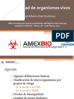 Bioseguridad Organismos Vivos - J Alberto Diaz PDF