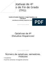 Optativas y TFG