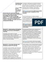 Caep k-6 Standards