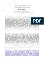 Michel Vâlsan - Remarques Préliminaires Sur L'intellect Et La Conscience - ET