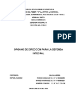 TRABAJO DE Defensa 6to Sem Organo de Direccion ODDI