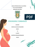 Ergonomía y Embarazo PDF