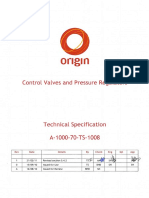 (PCM) - Control Valves and Pressure Regulators - Technical Specification