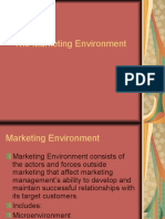 The Marketing Environment