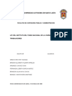 Ley Del Instituto Del Fondo Nacional de La Vivienda para Los Trabajadores-1