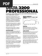 Fact Sheet: Spectral Sensitivity Wedge Spectrogram To Tungsten Light (2850K)