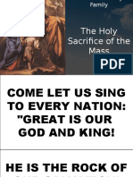 The Holy Sacrifice of The Mass