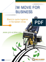 A New Move For Business: Electric Cycle Logistics in European Cities