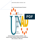 Unit 3 - Task 5 - Technology Development Production: Julián Ricardo Mahecha Dueñas