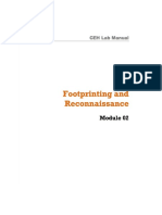 CEHv10 Module 02 Footprinting and Reconnaissance PDF