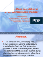 Study On Wave Calculation of An Air Cushion