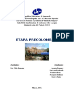 Etapa Precolombina-Informe.