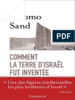 Comment La Terre D Israel Fut Inventee Shlomo Sand PDF