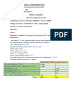 Ejercicios de Evaluacion Sist de Costos #2 FLORES CARDENAS CESAR