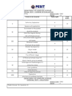 Department of Computer Science Internal Test - Scheme of Evaluation