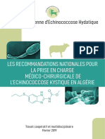 Les Recommandations Nationales Pour La Prise en Charge Médico Chirurgical de Léchinococcose Kystique en Algérie PDF