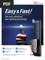 Easy Fast: The Most Advanced Door Opening Technology