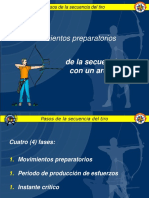 4 MOVIMIENTOS PREPARATORIOS Parado, Agarre de Cuerda y Arco