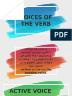 Voices of The Verb