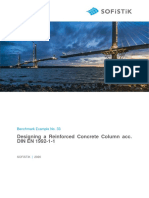 Designing A Reinforced Concrete Column Acc. DIN EN 1992-1-1: Benchmark Example No. 33