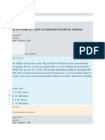 Fexam: Bl-Actg-6482-Lec-1933T Accounting For Special Transac