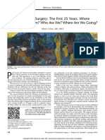 Craniofacial Surgery: The First 25 Years. Where Do We Come From? Who Are We? Where Are We Going?