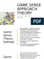 Game Sense Theory