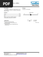 AB01B Data Sheet: V 800 V, I 0.5 A, T 200 Ns Fast Recovery Diode