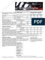 Power Generation Engines: Engine Type DC16 45A (450 - 500 kVA)