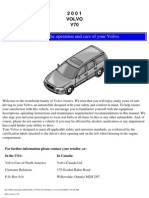 VOLVO V70 2001 User Manual