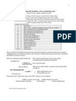 Math For Nursing and Allied Health