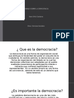 Trabajo Sobre La Democracia