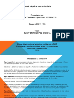 El Proceso de La Entrevista y El Informe Psicológico.