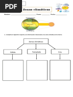 Guía Zonas Climaticas 3° Basico