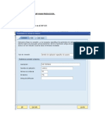 Configuración de SAP HANA PRODUCCION