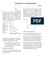 Rendimientos Crecientes y Decrecientes - Hernandez Amaya