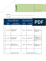 Check List de Compromisos Ambientales SET