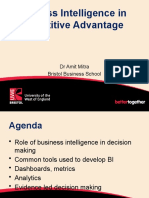 Business Intelligence in Competitive Advantage