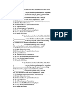 3rd Quarter Summative Test in PRACTICAL RESEARCH