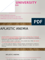 Aplastic Anemia