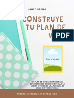 Plantilla Plan de Vida