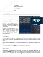 Factormini: User Manual
