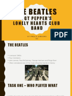 The Beatles: SGT Pepper'S Lonely Hearts Club Band