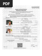 Certificado de Matrimonio