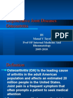 Degenerative Joint Diseases